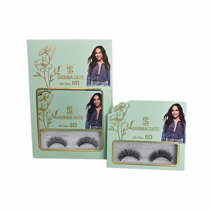 BOX: Cílios Postiços 8D Sabrina Sato - Caixa com 6 Pares Embalados Individualmente – SP3130