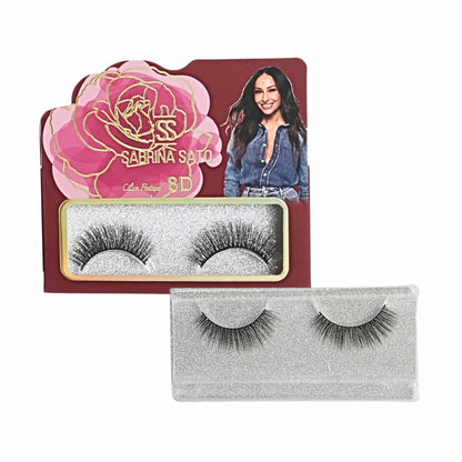 BOX: Cílios Postiços 8D Sabrina Sato – Caixa com 6 Pares Embalados Individualmente – SP3131