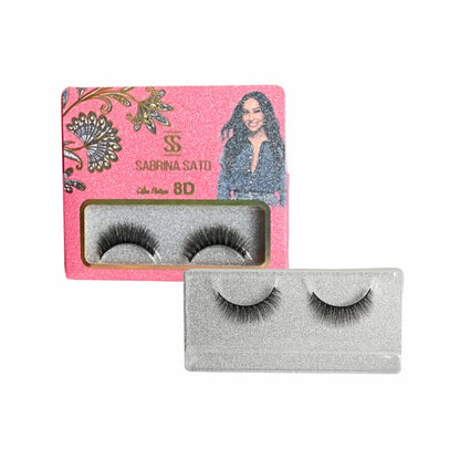 BOX: Cílios Postiços 8D Sabrina Sato – Caixa com 6 Pares Embalados Individualmente – SP3137