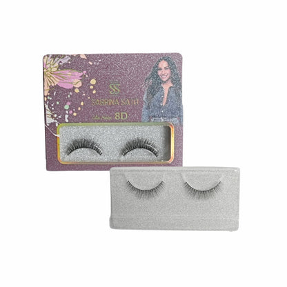 BOX: Cílios Postiços 8D Sabrina Sato – Caixa com 6 Pares Embalados Individualmente – SP3138