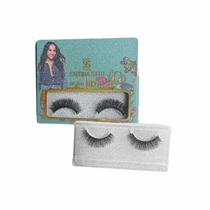BOX: Cílios Postiços 8D Sabrina Sato – Caixa com 6 Pares Embalados Individualmente – SP3140