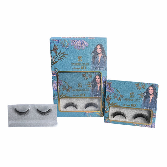 BOX: Cílios Postiços 8D Sabrina Sato – Caixa com 6 Pares Embalados Individualmente – SP3142