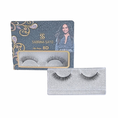 BOX: Cílios Postiços 8D Sabrina Sato – Caixa com 6 Pares Embalados Individualmente – SP3143