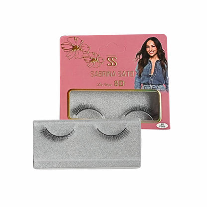 BOX: Cílios Postiços 8D Sabrina Sato – Caixa com 10 Pares Embalados Individualmente – SP3165A