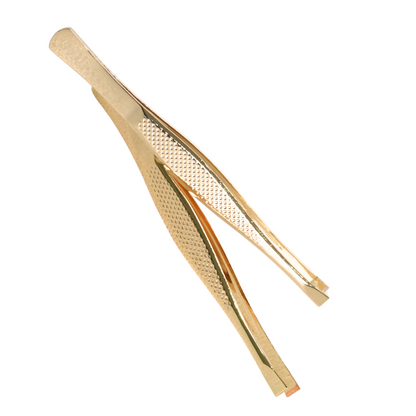 Pinça para Sobrancelhas em Metal Dourado – Sabrina Sato – SP7005 (Box com 24 unidades)