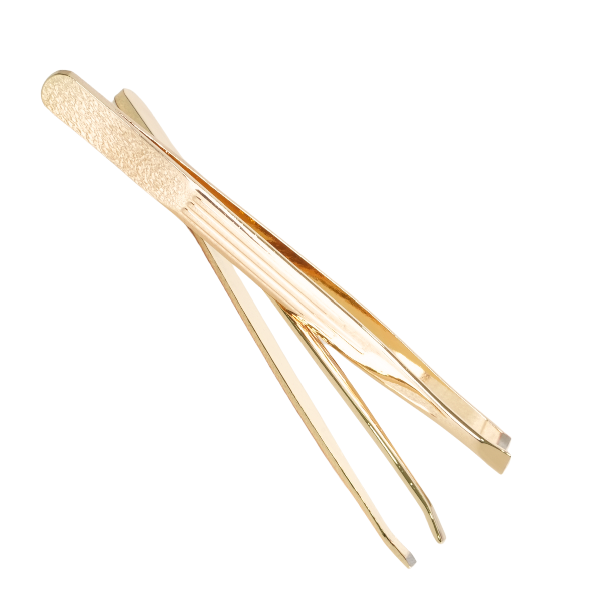 Pinça para Sobrancelhas em Metal Dourado – SP7008 – Box com 24 Peças