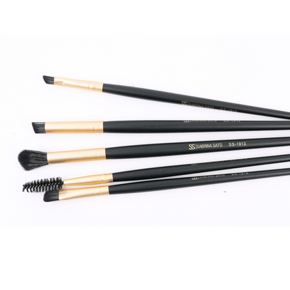 Kit com 6 Pincéis Para Olhos e Sobrancelhas. Pacote com 12 kits – SS1913