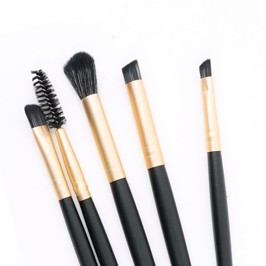 Kit com 6 Pincéis Para Olhos e Sobrancelhas. Pacote com 12 kits – SS1913