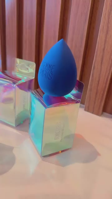 Pacote 12 pçs Esponja Maquiagem Gota Femme Paris | Ultra Macia Aumenta na Água - FM3021